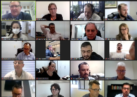 Reunião de delegados regionais do CRCPR aborda eventos de Desenvolvimento Profissional e planejamento 2022
