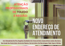 Delegado representante do CRCPR em Toledo está em novo endereço