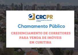 CRCPR realiza sessão de abertura de envelopes para credenciamento de corretores para venda de imóveis de sua propriedade em Curitiba