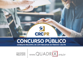 Estão abertas as inscrições para o Concurso Público do CRCPR 2022