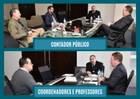 Presidente do CRCPR recebe coordenadores de comissões do Contador Público e dos Coordenadores e Professores de Cursos de Ciências Contábeis