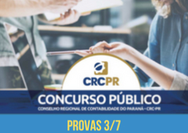 Banca organizadora divulga locais de prova do Concurso Público do CRCPR que acontece neste domingo (3)