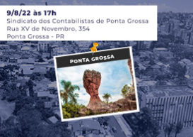 Ponta Grossa é a próxima cidade na rota do Programa CRCPR em Sua Região, na terça, 9 de agosto