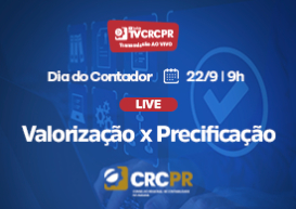 Dia do Contador será celebrado com live sobre Valorização e Precificação