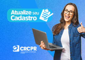 Mantenha seu cadastro CRCPR atualizado!