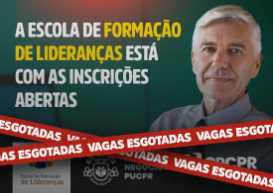 Devido ao enorme sucesso, Escola de Formação de Lideranças está com vagas esgotadas