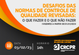 Live da Comissão dos Profissionais de Auditoria Contábil encerrou programação da última semana na TV CRCPR