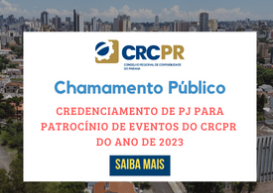 CRCPR realiza Chamamento Público para credenciamento de pessoas jurídicas para patrocínio de eventos em 2023