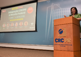 No dia 7, em parceria com a Receita Federal, CRCPR promoveu tarde de palestras em formato híbrido