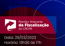 Nesta quinta (22), Plantão Itinerante da Fiscalização do CRCPR esteve em Paranavaí