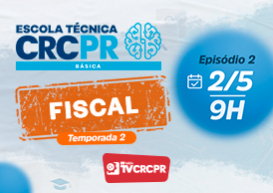 Nova temporada da Escola Técnica Básica estreou na TV CRCPR na terça (18), com o tema Fiscal! Confira a gravação do episódio 1: Sistema Tributário Nacional 