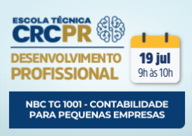 A próxima Escola Técnica CRCPR acontece no dia 19 de julho e aborda a 