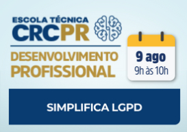 A próxima Escola Técnica CRCPR acontece no dia 9 de agosto e aborda 
