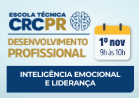 A próxima Escola Técnica CRCPR acontece no dia 1º de novembro e aborda 