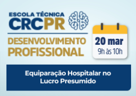 No próximo dia 20, Escola Técnica CRCPR abordará 