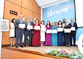 Solenidade de posse dos novos conselheiros e Conselho Diretor aconteceu na sede do CRCPR, em Curitiba
