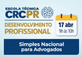 No próximo dia 17, a Escola Técnica CRCPR abordará 