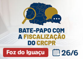 Bate-papo com a fiscalização do CRCPR estará na cidade de Foz do Iguaçu, em 26/6