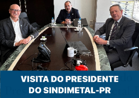 CRCPR e Sindimetal-PR compartilham boas práticas de gestão e buscam oportunidades de cooperação