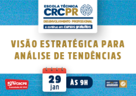 No próximo dia 29, a Escola Técnica CRCPR abordará 