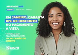 Anuidade 2025: aproveite os 10% de desconto para pagamento à vista até 31 de janeiro!