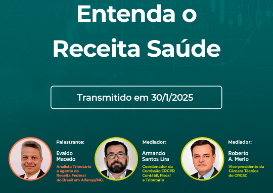 Receita Saúde: gravação de live em parceria com a RFB e o CRCSC já está disponível na TV CRCPR 
