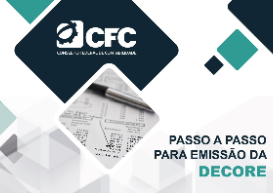 CFC oferece cartilha com passo a passo para a emissão da DECORE