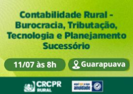 Guarapuava sediará Seminário de Contabilidade Rural, em julho