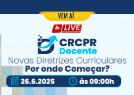 ATENÇÃO, coordenadores de cursos de Ciências Contábeis! Estão abertas as inscrições para a live de lançamento do Programa CRCPR Docente