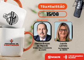Lucélia Lecheta é a convidada do novo episódio do programa “Conversa de Contador”