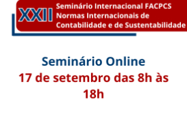 Seminário discute normas internacionais de contabilidade e sustentabilidade 