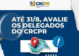 O CRCPR quer ouvir você! Vai até domingo (31) pesquisa que busca aprimorar representação do Conselho em todo o estado