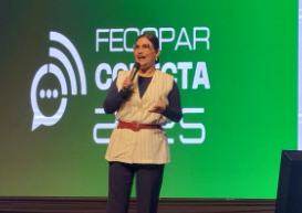 Vice-presidente de Registro participa de abertura do Fecopar Conecta 2025, em Francisco Beltrão