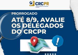 O CRCPR quer ouvir você! Prorrogada até 8/9 pesquisa que busca aprimorar representação do Conselho em todo o estado