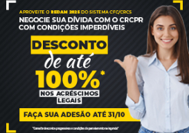 REDAM 2025: CRCPR reforça benefícios e convoca classe contábil para aderir até a próxima semana (31/10), com até 100% de redução de juros e multas