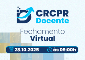 CRCPR Docente: Última edição acontece na próxima terça-feira (28)
