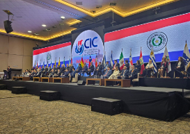 Destaque brasileiro na abertura da XXXVI Conferência Interamericana de Contabilidade, realizada no Paraguai