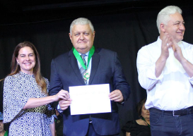 Contador Nestor Bisi é homenageado com Comenda da Ordem do Mérito Mourãoense