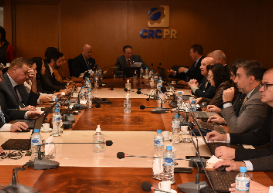 Em Plenária do mês de novembro, CRCPR firma acordo com CIEE e recebe o vice-prefeito da capital paranaense, Paulo Martins