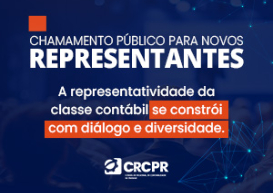 Chamamento Público: já pensou em ser representante do CRCPR na sua região? Envie sua candidatura de 26 e 30 de janeiro