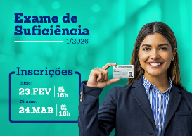 Começam nesta semana as inscrições para a 1ª edição do Exame de Suficiência 2026