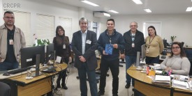 Equipe de Fiscalização do CRCPR visita empresas em Foz do Iguaçu