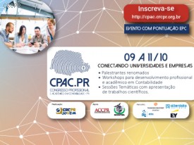 Comissão organizadora do CPAC.PR divulga relação dos trabalhos científicos selecionados para apresentação