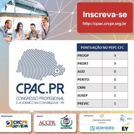 Participação no CPAC.PR é oportunidade imperdível para quem precisa cumprir pontuação da Educação Continuada