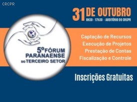 5º Fórum Paranaense do Terceiro Setor valerá 6 pontos no EPC do CFC