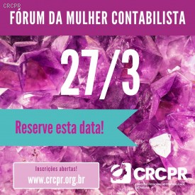 Vem aí o Fórum da Mulher Contabilista