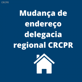 A delegacia regional do CRCPR em Ivaiporã está mudando de endereço