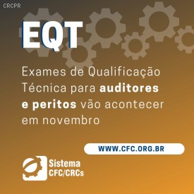 Exames de Qualificação Técnica para auditores e peritos vão acontecer em novembro