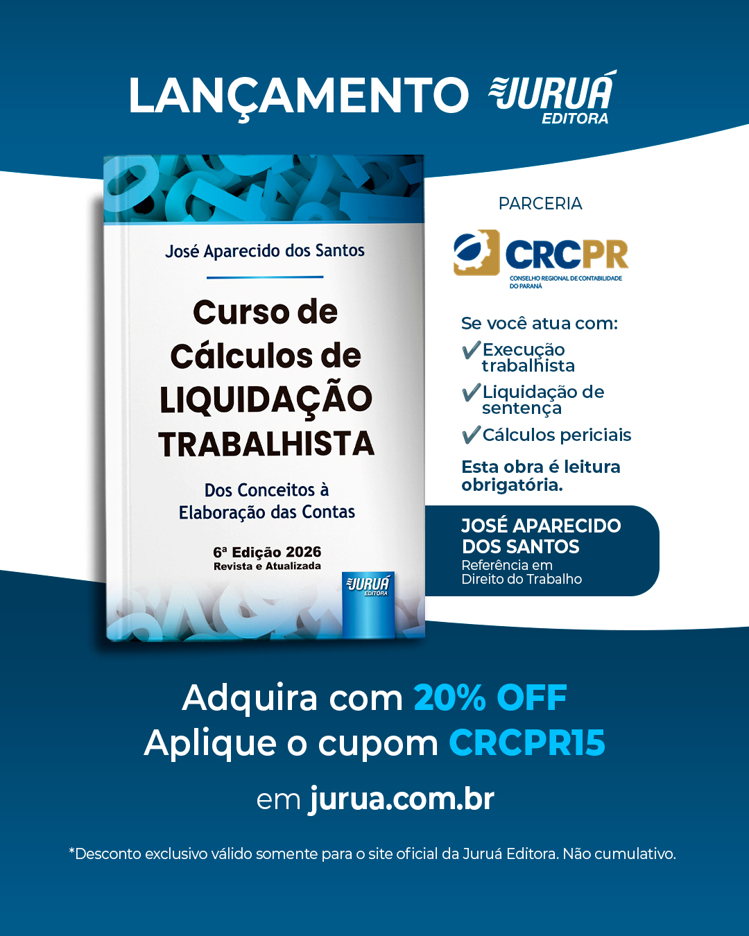 Rodapé do Boletim Online do CRCPR - Curitiba, 25 de Junho de 2026.